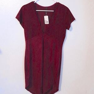 Burgundy Dress